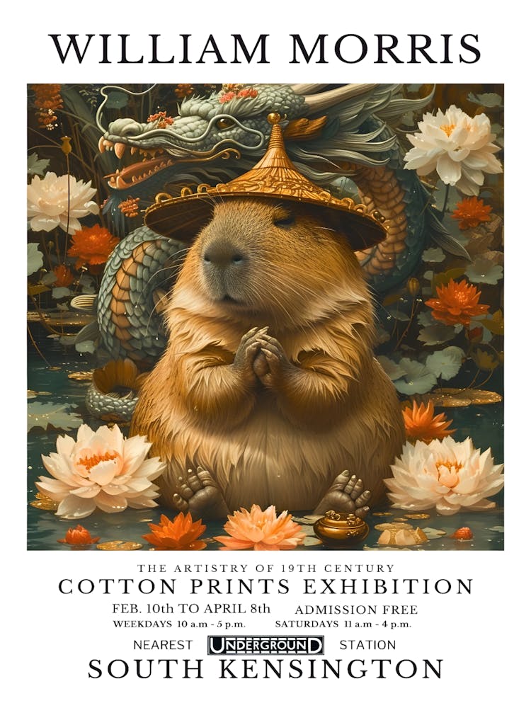 William Morris Cotton Prints Exhibition 22
