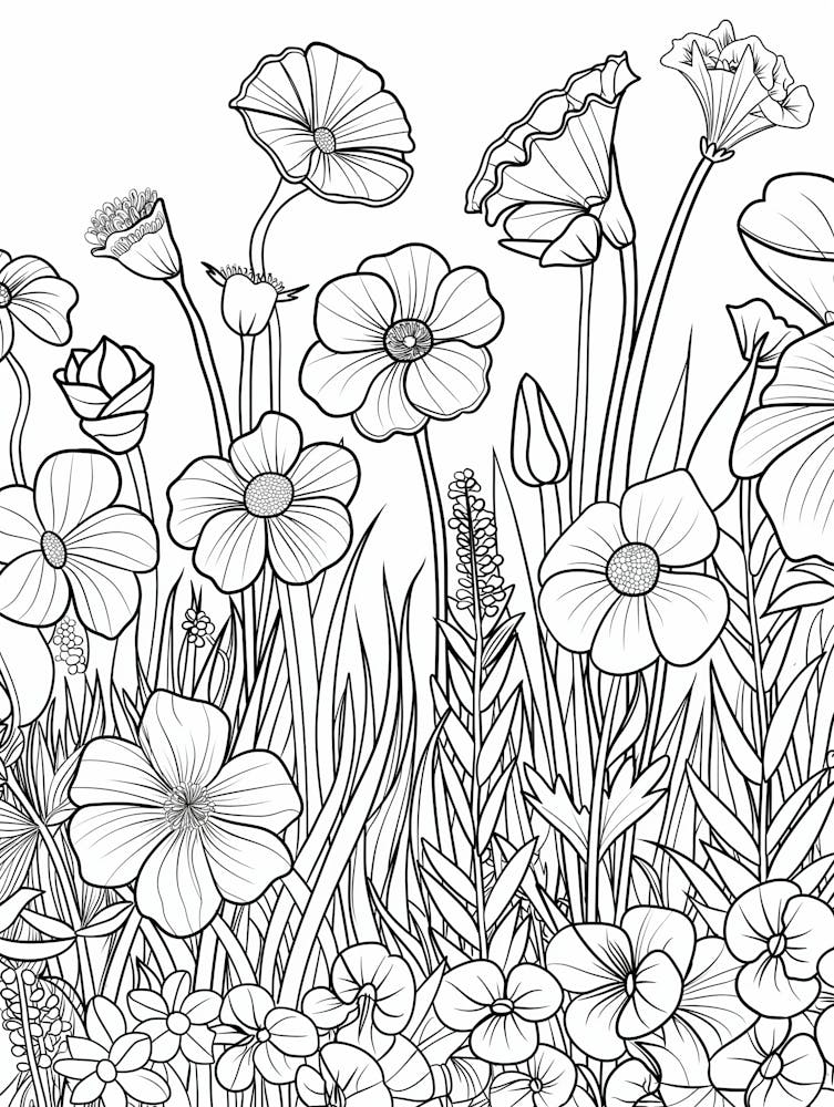 Flowers In The Garden