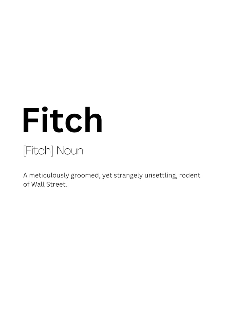 Fitch Definition Meaning