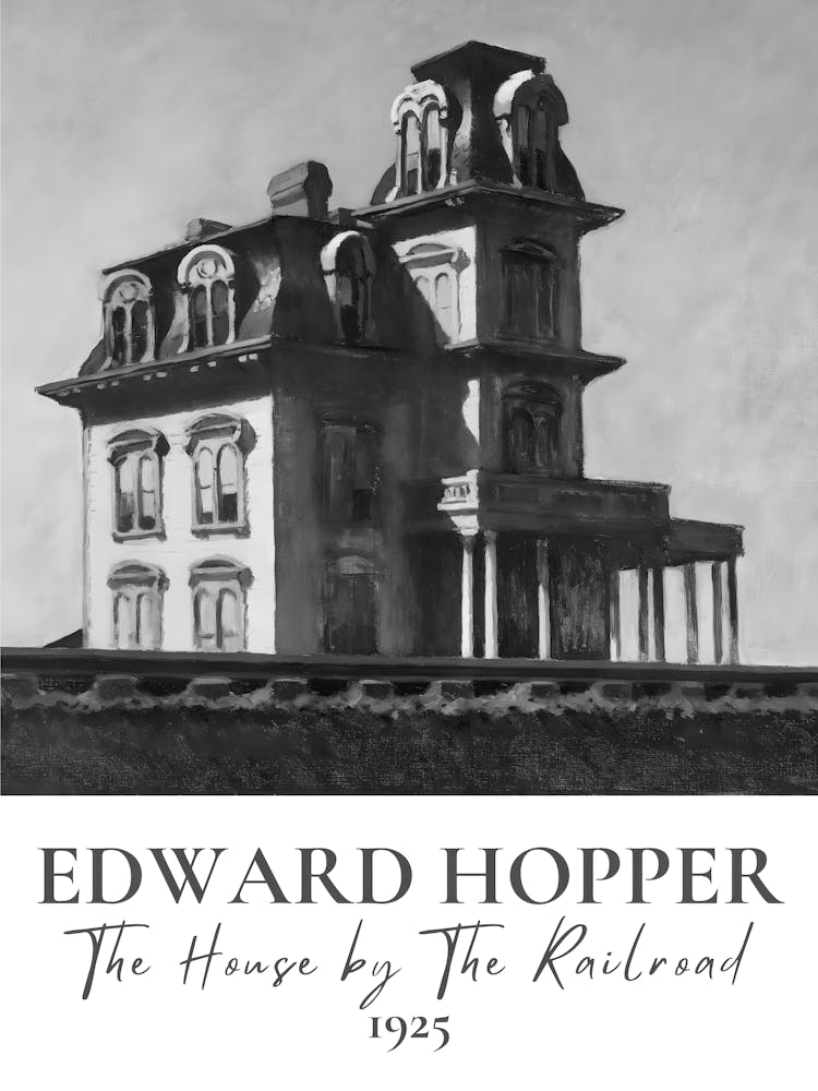 Edward Hopper The House By The Railroad