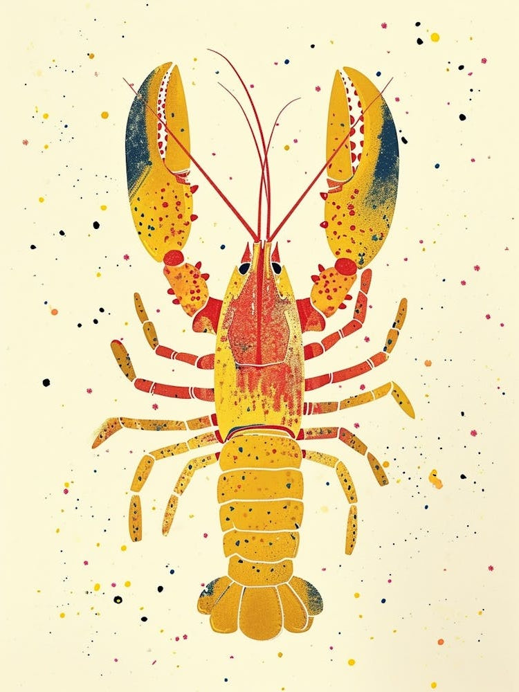 Yellow Lobster 2