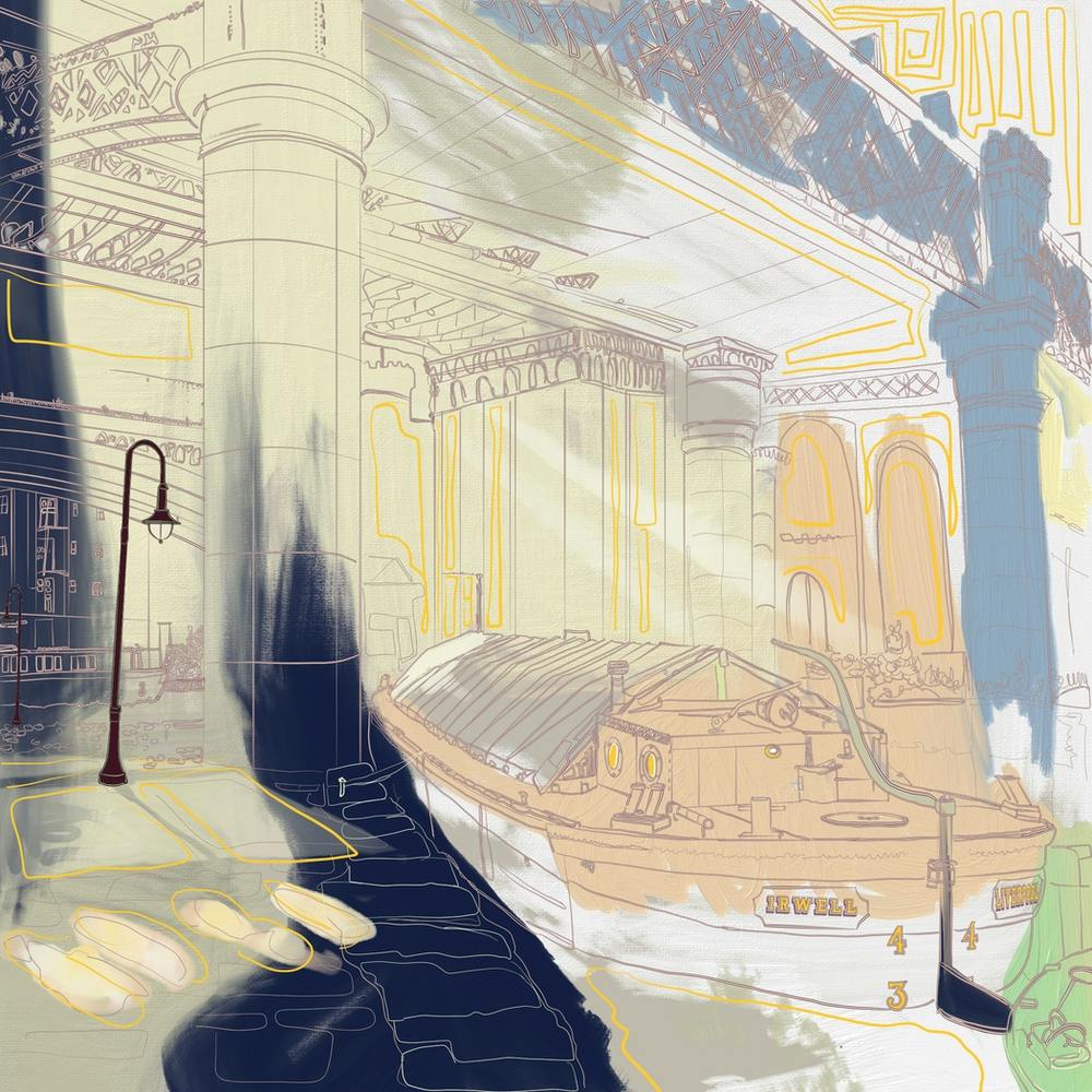 Deansgate Lock in Manchester