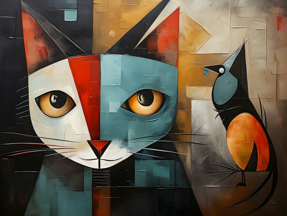 Cubism Cat 3