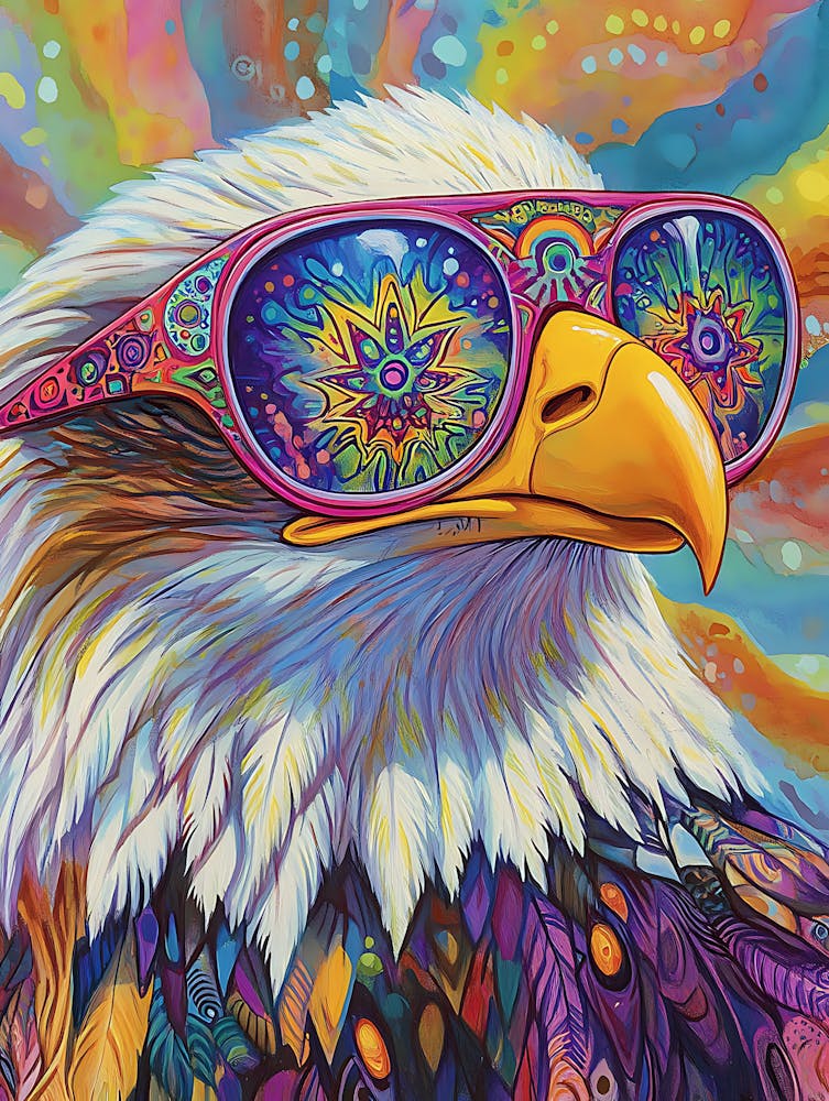 Eagle With Sunglasses 10