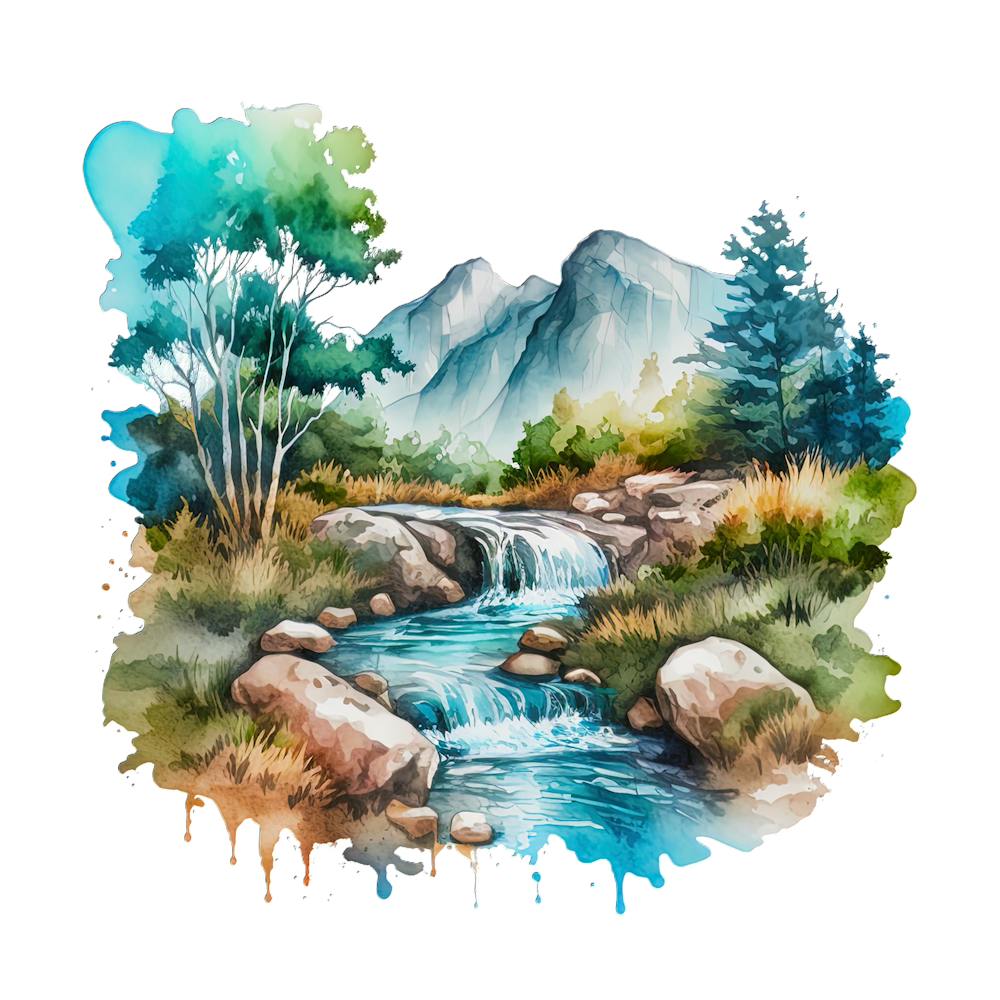 Watercolor Landscape Painting 5