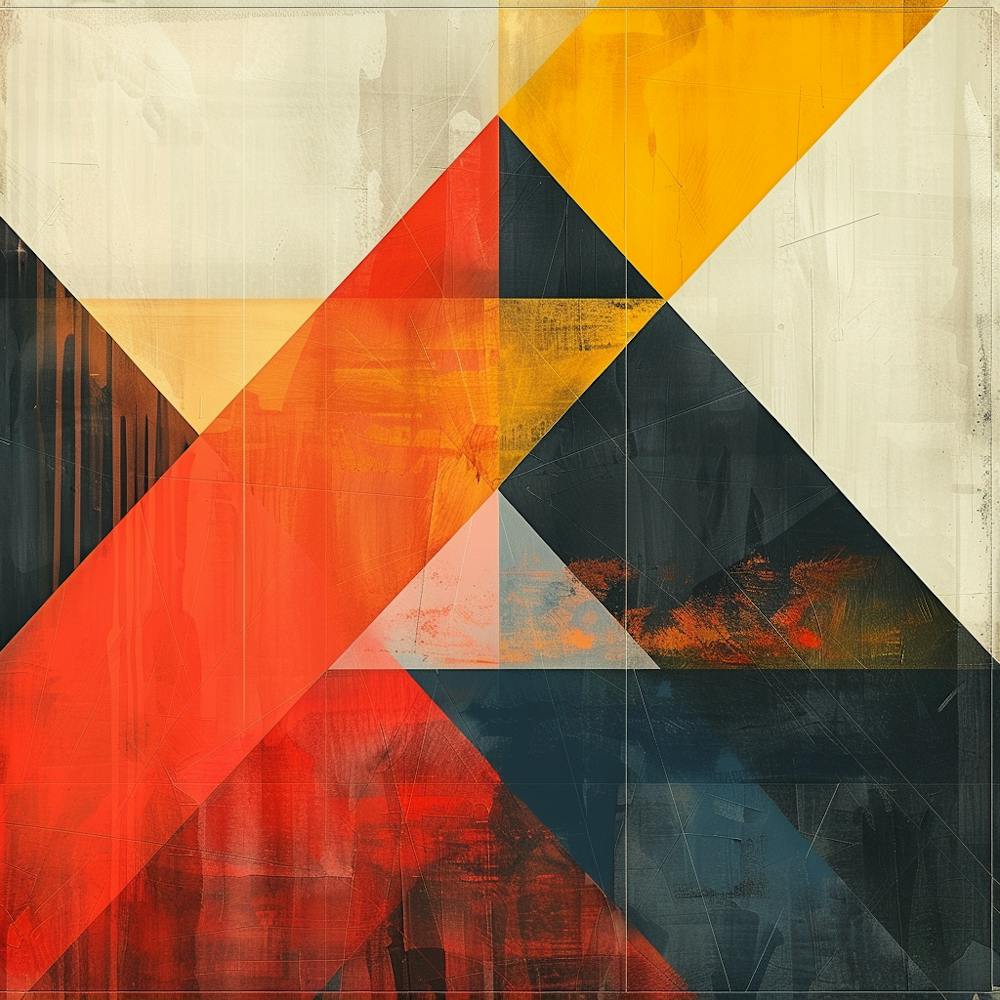 Abstract Triangles 3