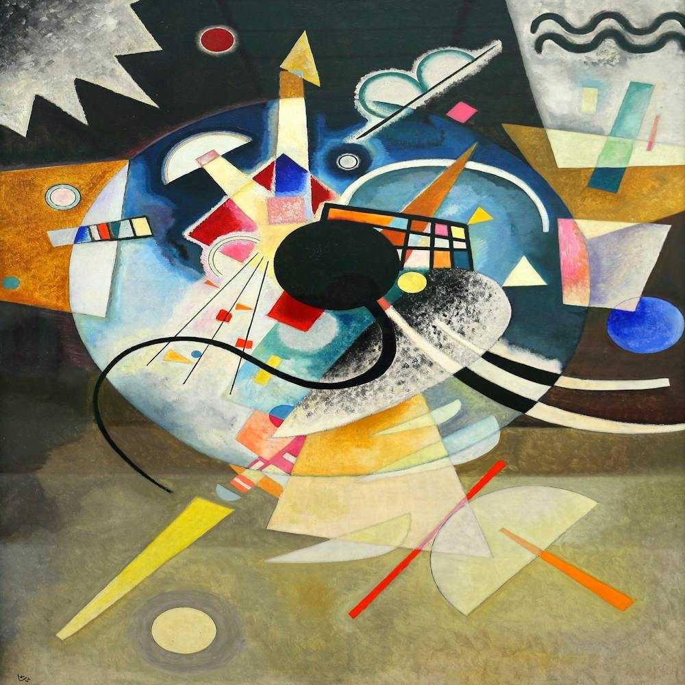 Wassily Kandinsky Un Centro, 1924