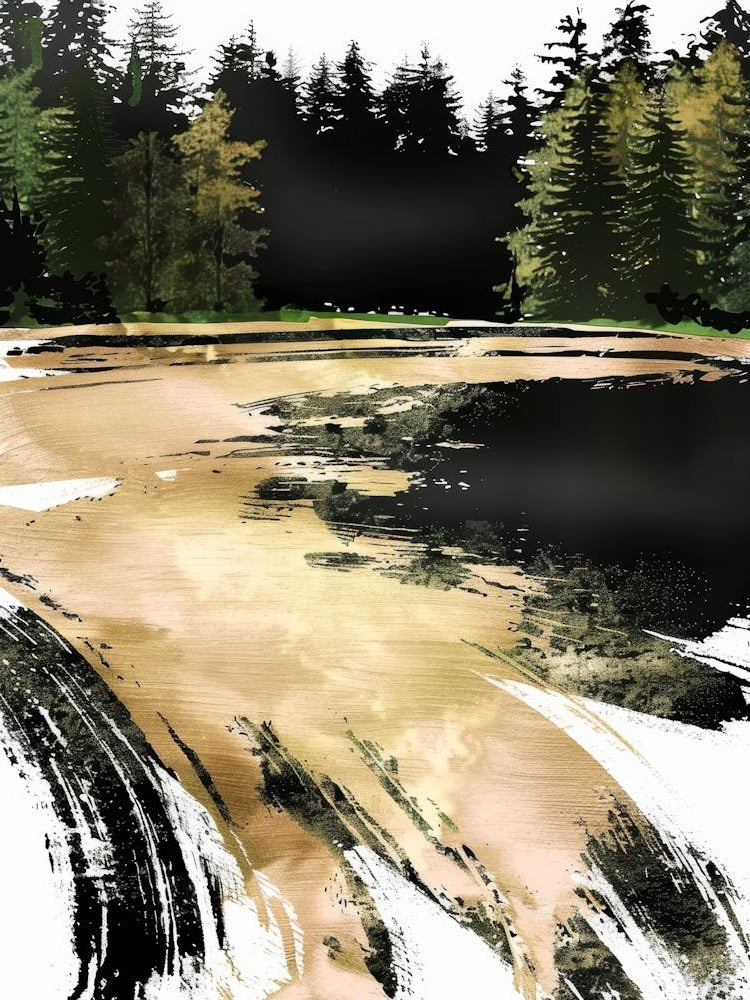 Pond In The Forest 1