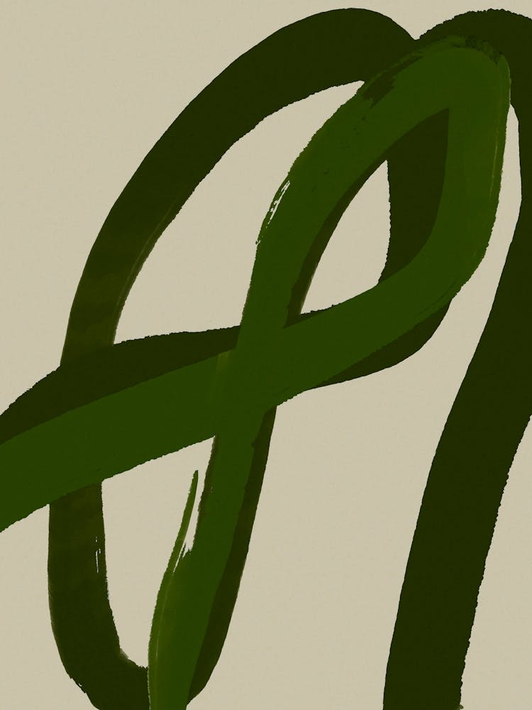 Green Strokes No 1
