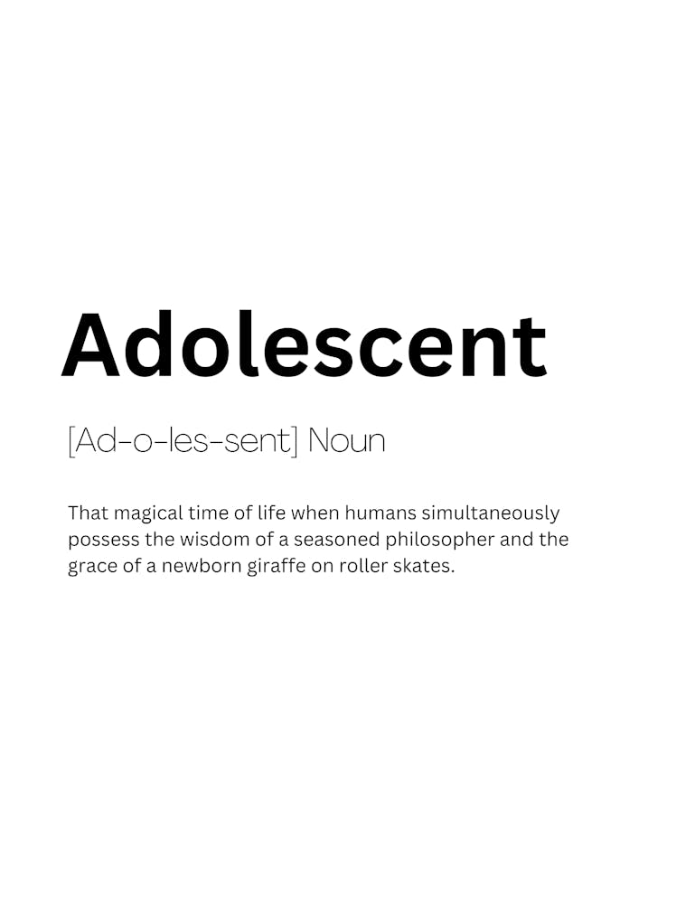 Adolescent Definition Meaning 1