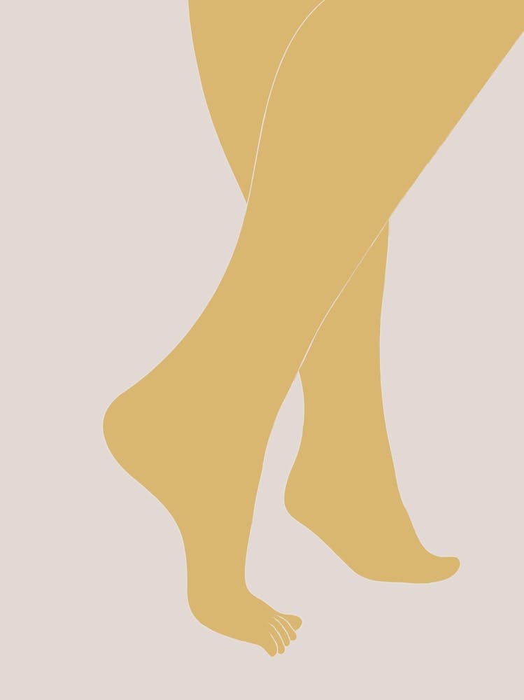 Legs Yellow Poster_2057725