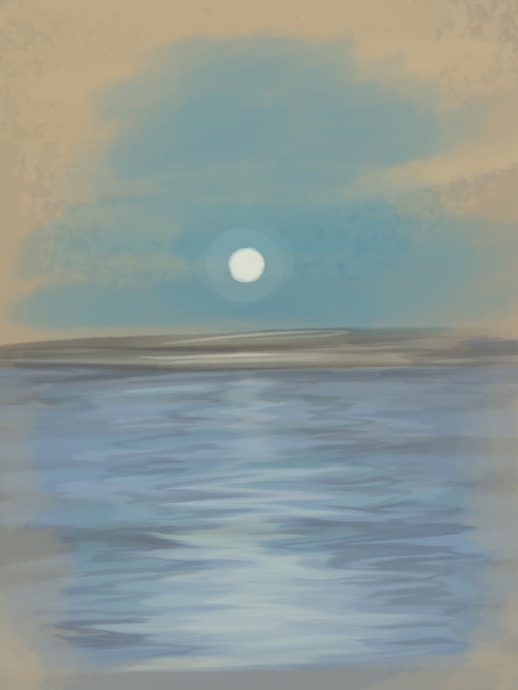 A a seascape.