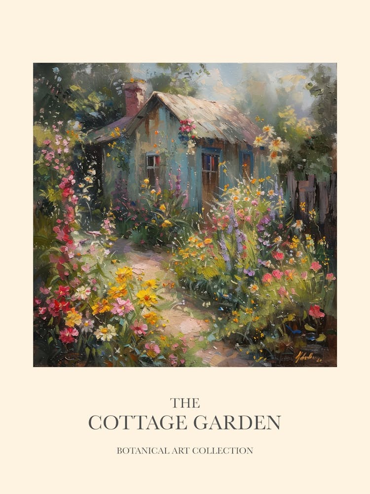 Bloom Ballet Cottage Garden Poster 6
