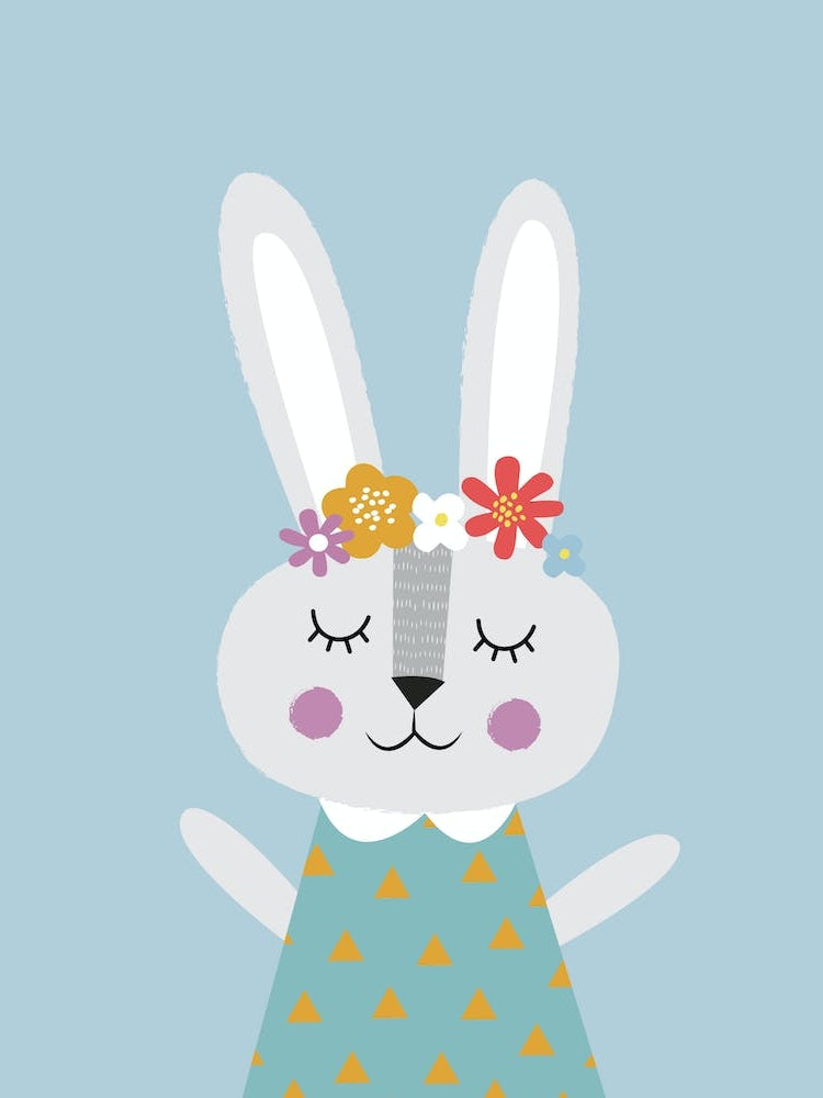 Floral Bunny