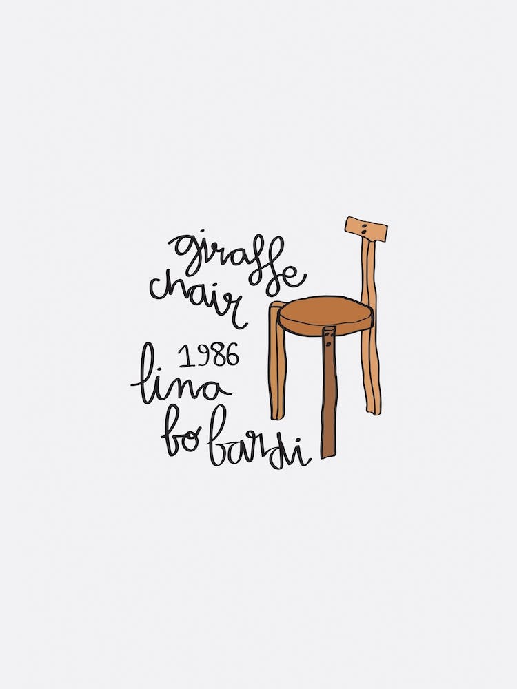 Giraffe Bo Bardi Chair