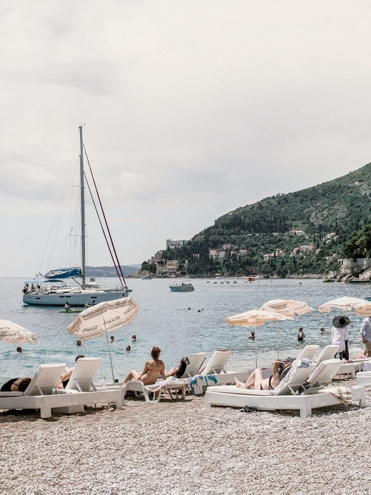 Mediterranean Summer Beach Day 3x4