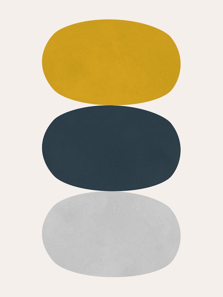 Colored ovals 1