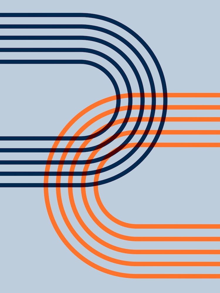 Counterbalance Orange Blue