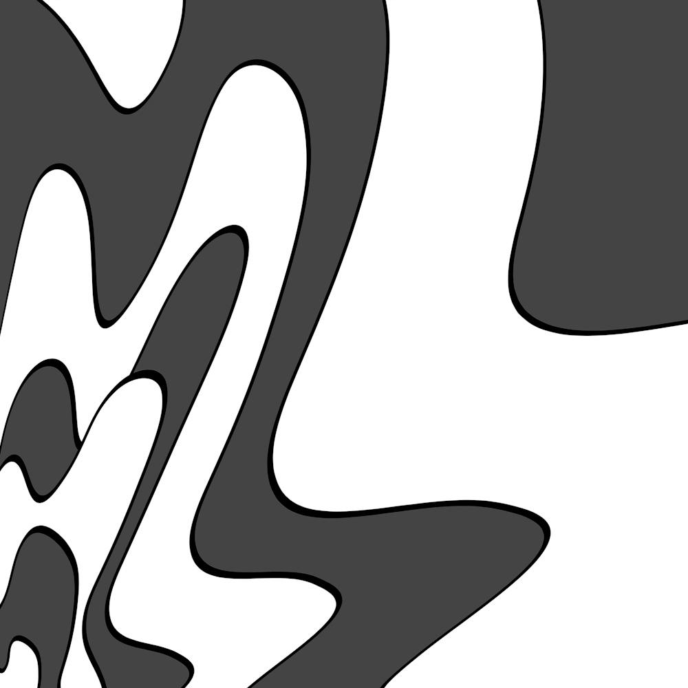 Black And White Abstract