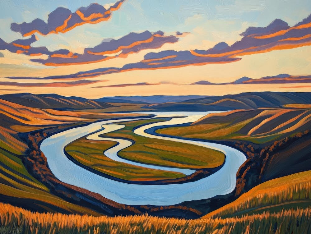 Sunset River 3