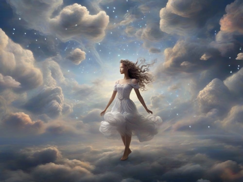 Girl In The Clouds