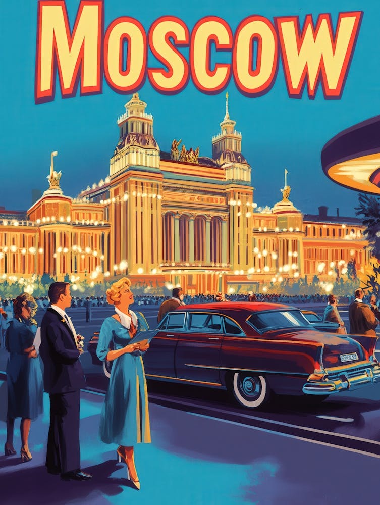 Aihrgdesign A Retro Travel Poster For Moscow Featuring The Bo 48b306f3 Cab0 47fc B4d3 8e98557300b9 3