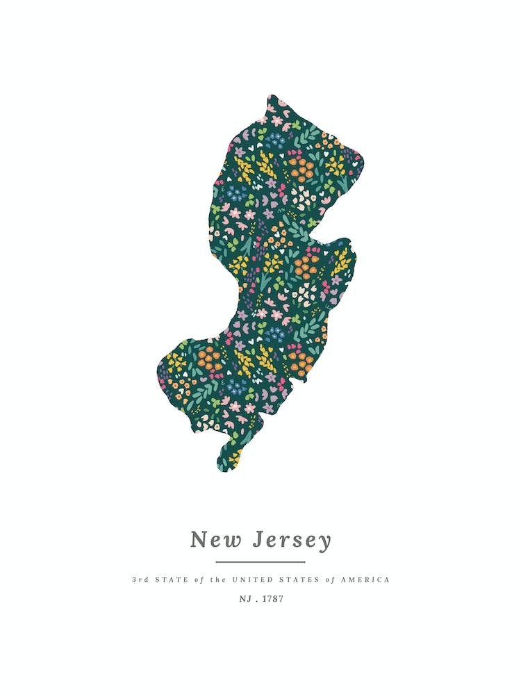 New Jersey State | Wildflowers on Juniper Green