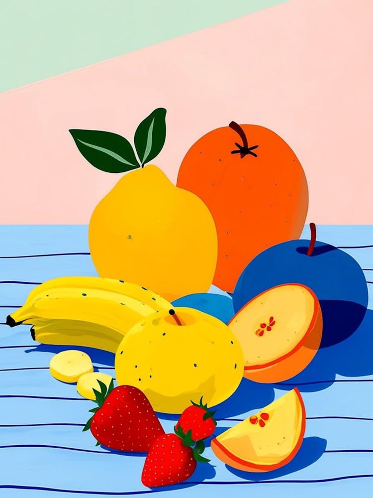 Peinture de fruits