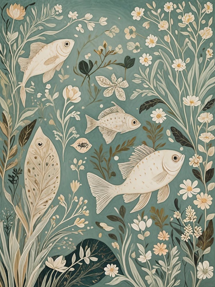 Fish And Flowers