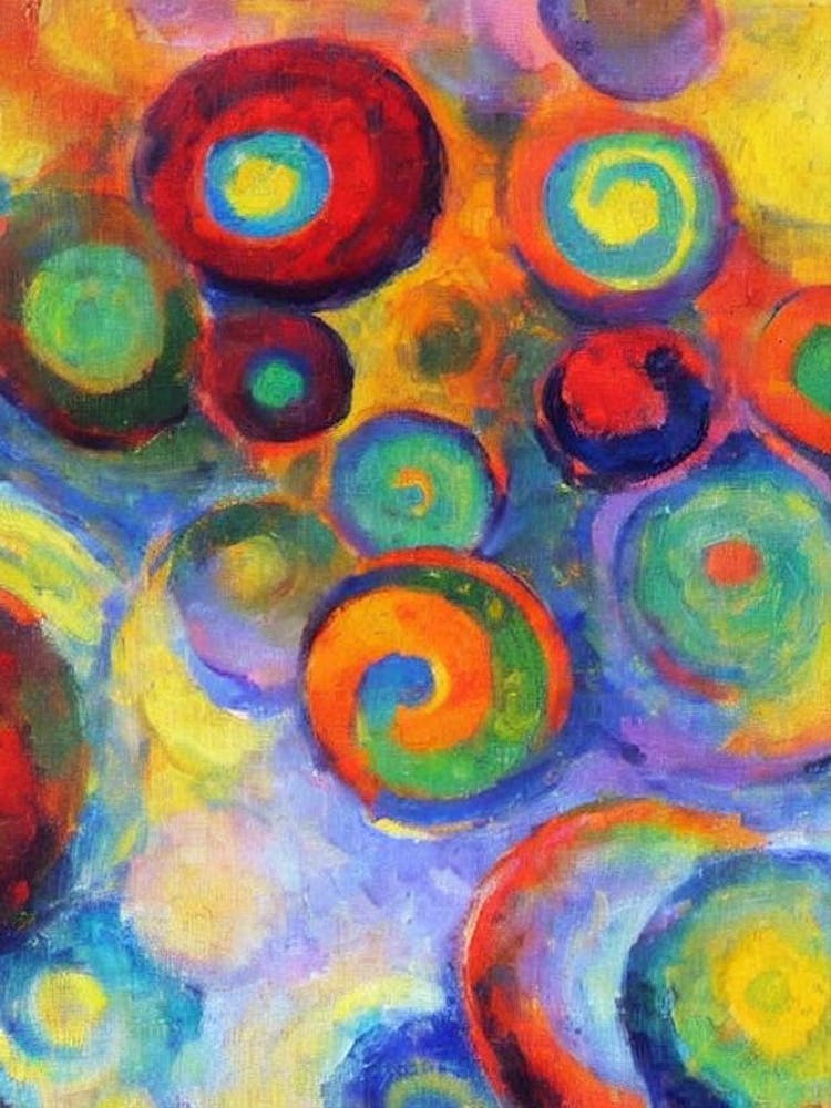Ammonites Matisse Inspired