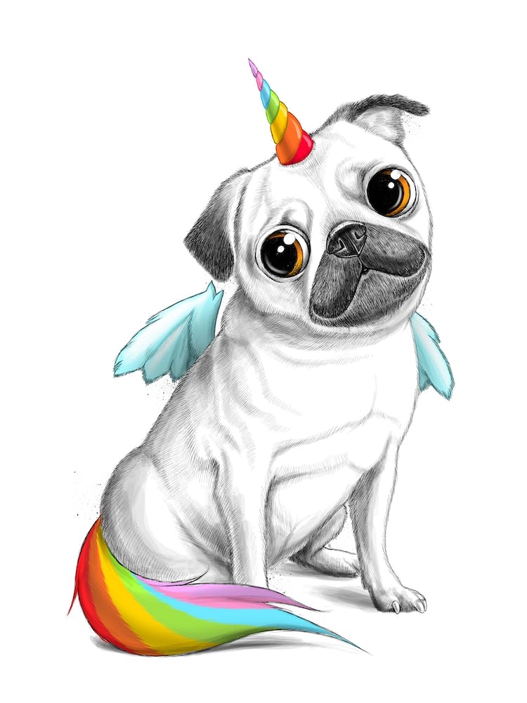 Pug Unicorn