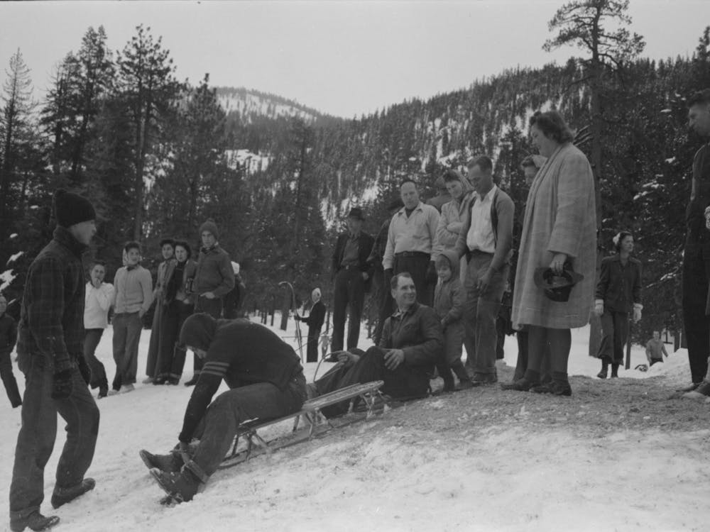 The Takeoff, Sequoia National Park, California Von Russell Lee