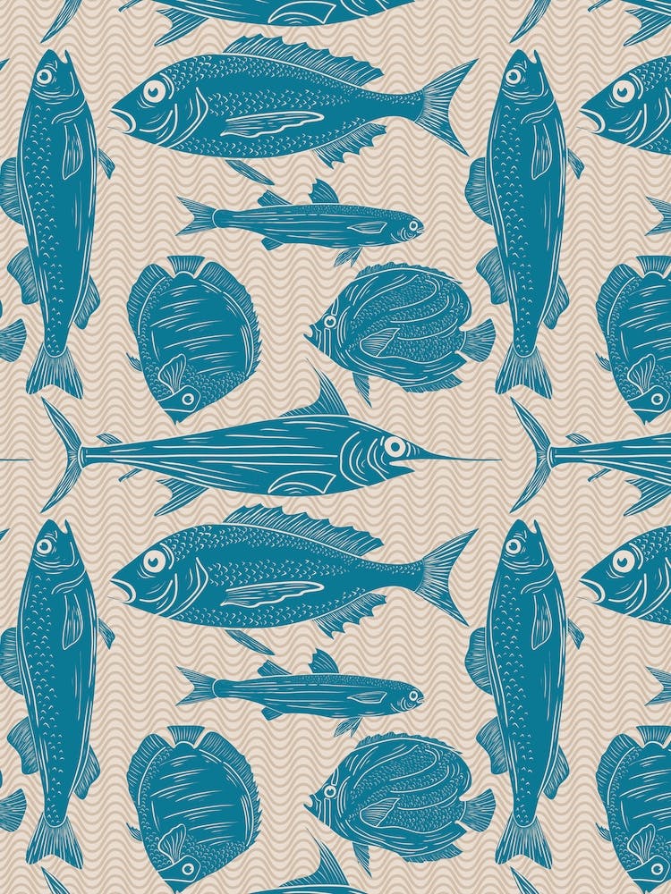 Blue Fishes