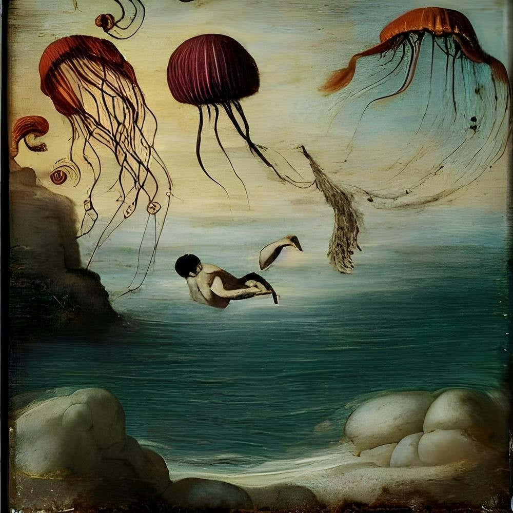 Amber Flying Jelly 6