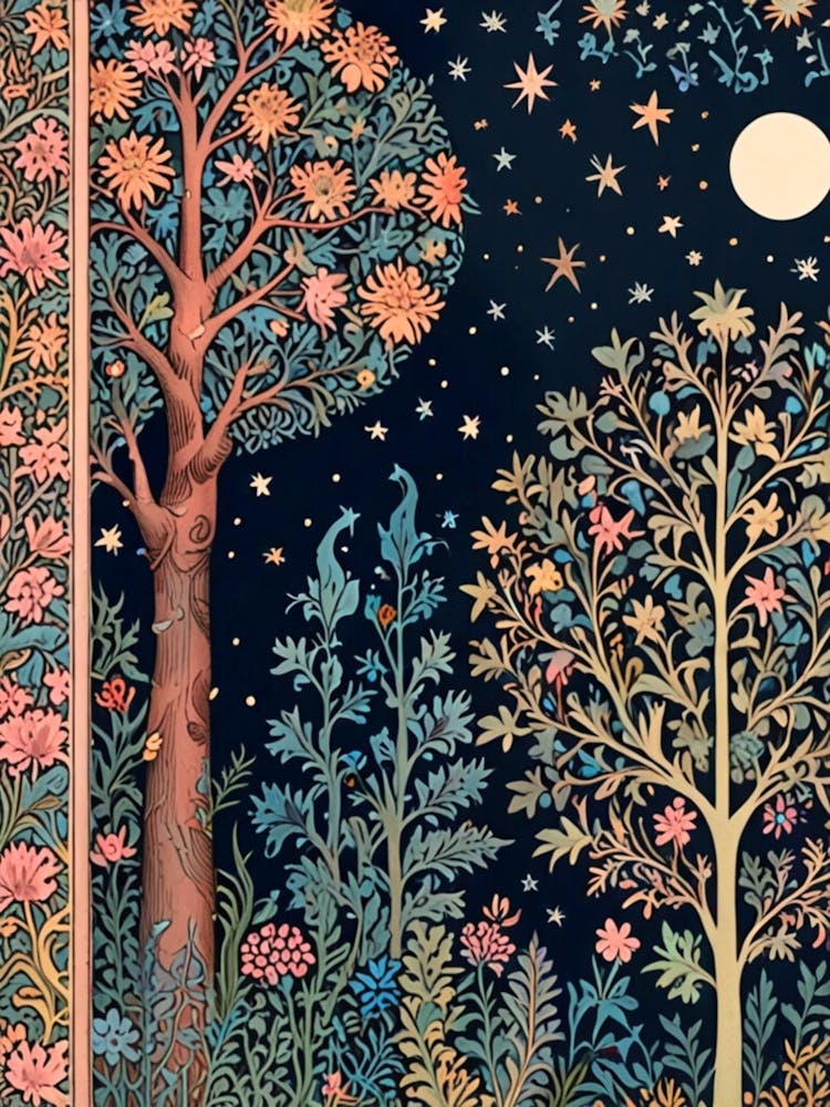 William Morris Night In The Forest 47