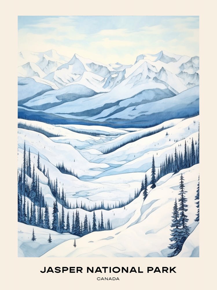 Jasper National Park Canada 2 Poster