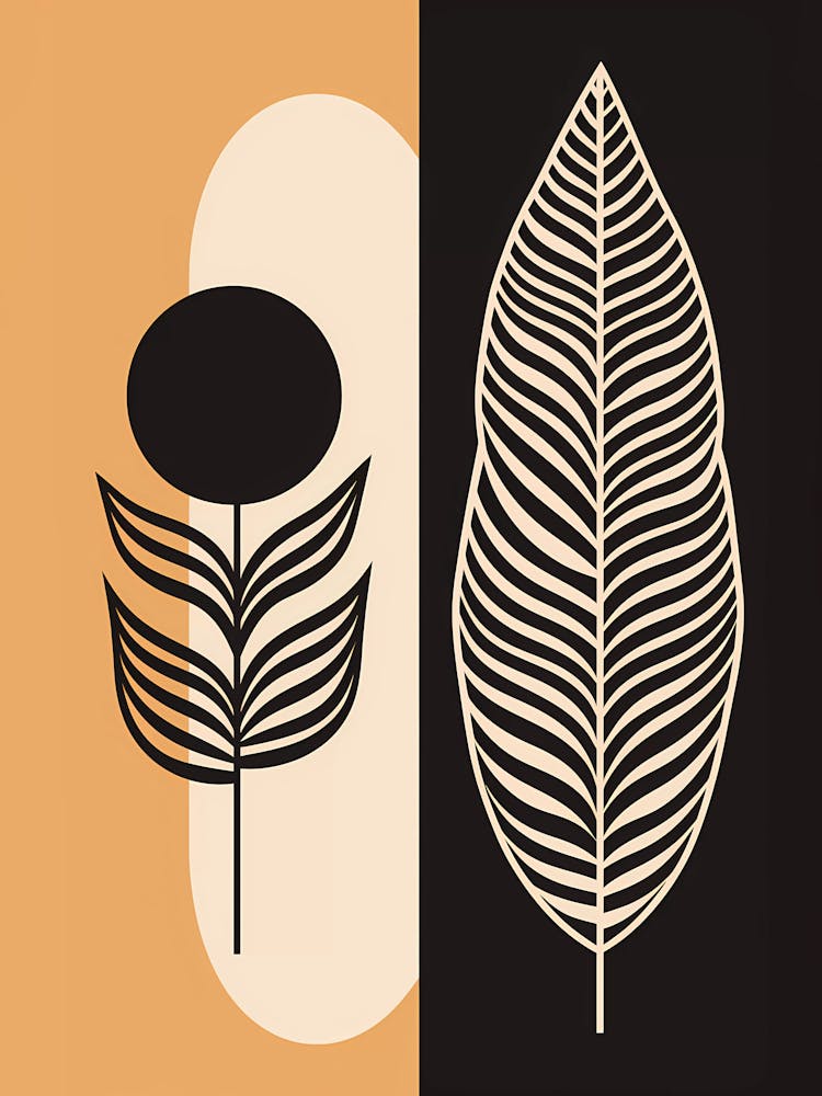 Leaf And Flower