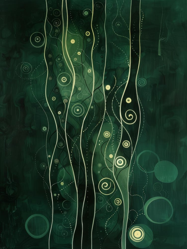 Green Swirls