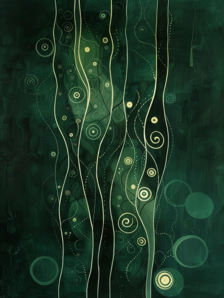 Green Swirls