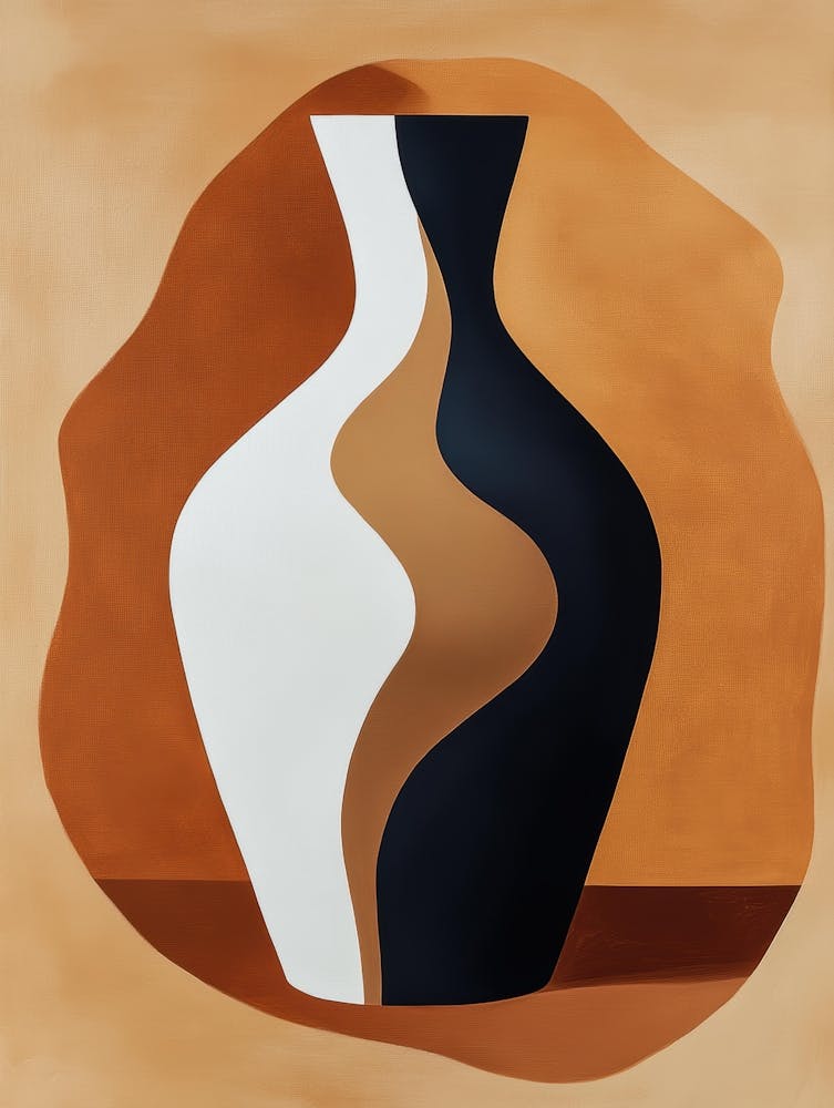 Vase Abstract Painting