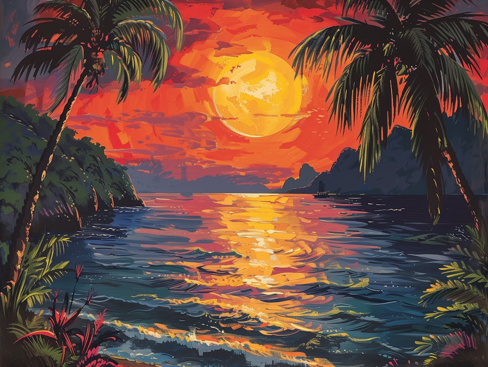 Sunset At The Beach 10