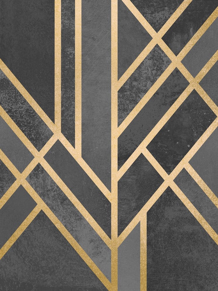 Art Deco Geometry I in