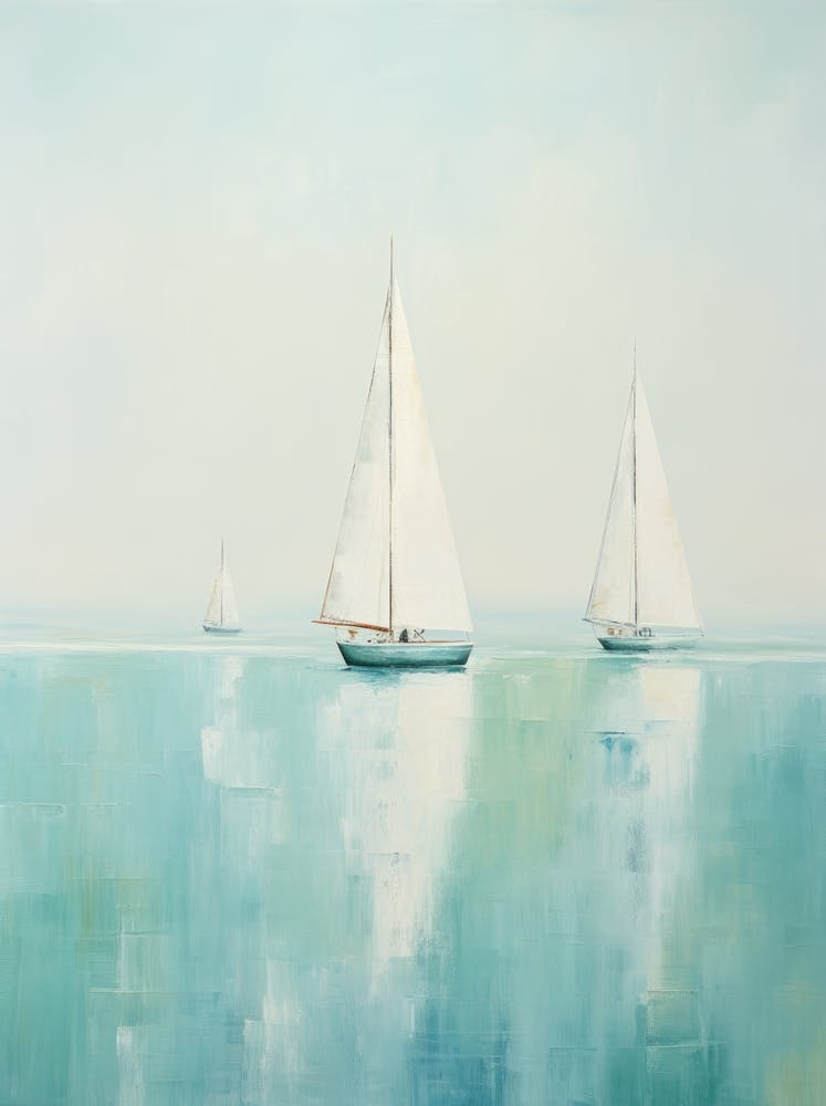 Voiliers Sur L'Eau