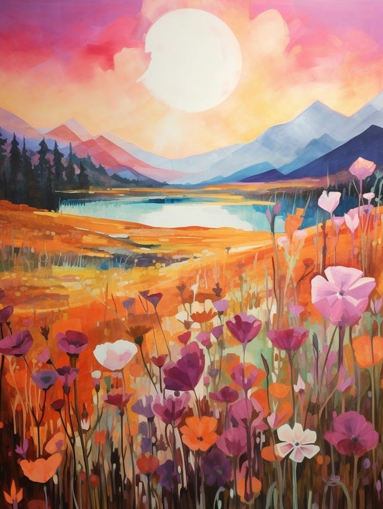 Meadow Abstract Minimalist 12