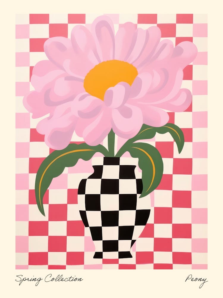 Spring Collection Peony Flower Vase 6