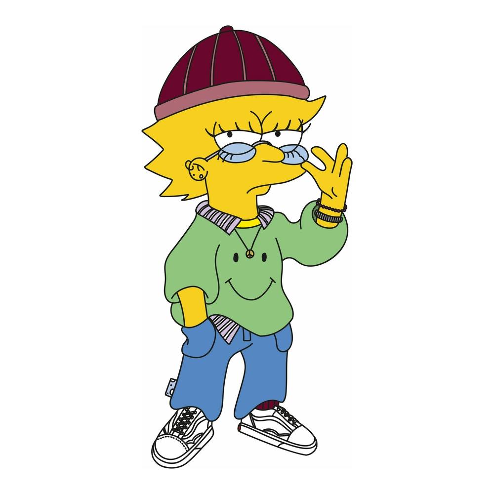Lisa Simpson x Smiley