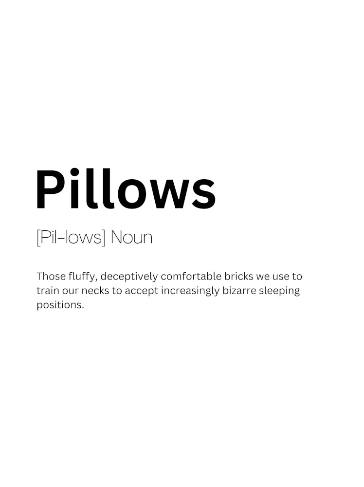 Pillows Definition Meaning 1