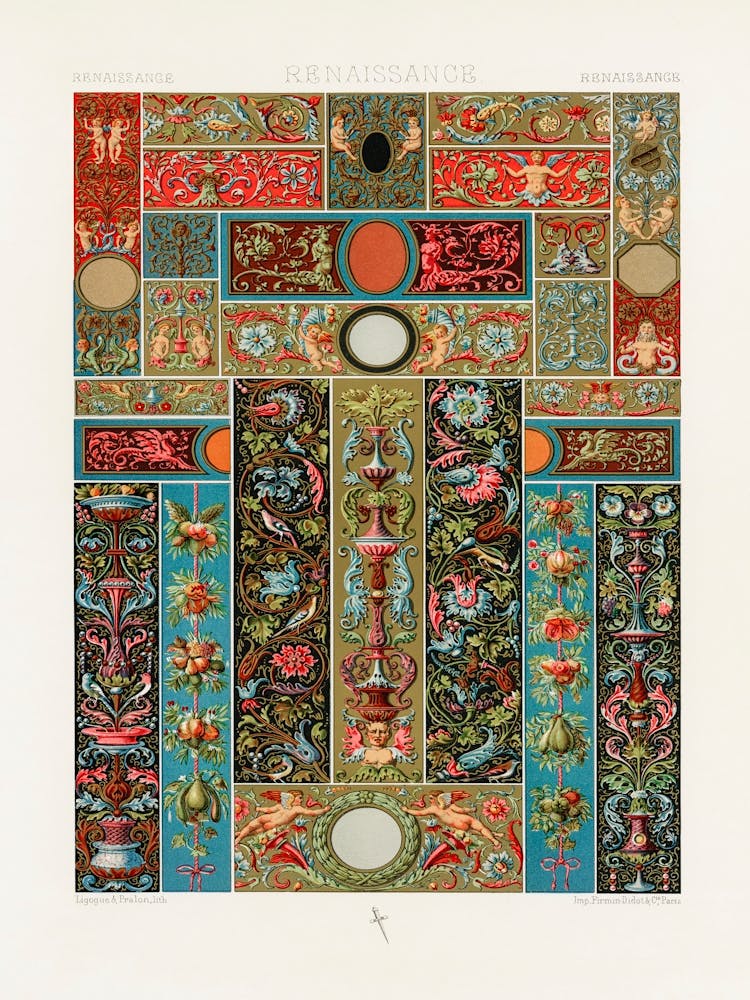 Renaissance Pattern, Albert Racine (5) 1