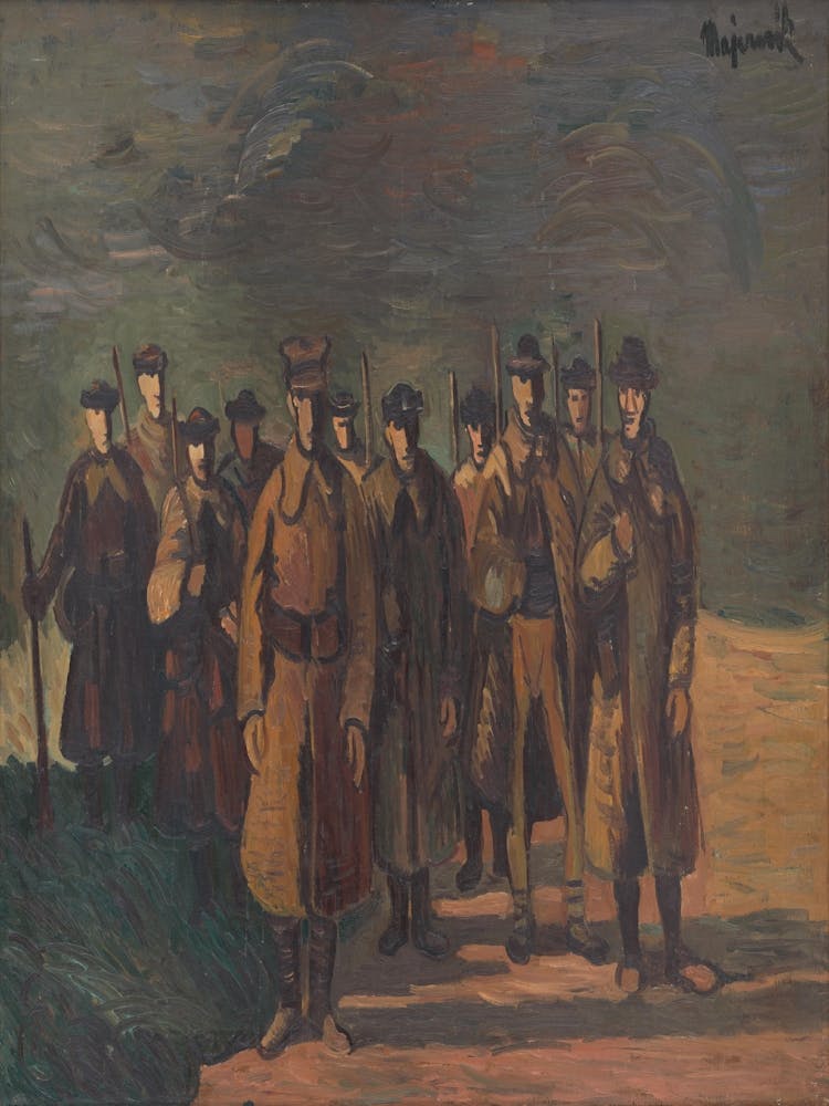 Group Of Soldiers