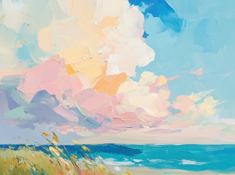 Cloudy Day At The Beach 2